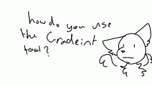 how do you use the gradient