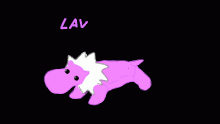 one of my stuffies, Lav