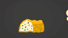 Someone taking Inari Sushi