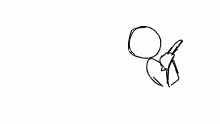 Throwing animation