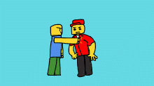 noob punches someone hehe