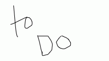 to do list: