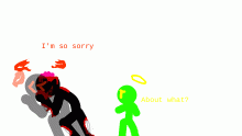 I'm so sorry