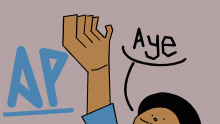 If you have an AP exam tmrw say aye