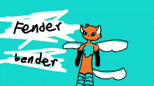 fender bender art trade