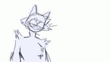 Goes to sleep in a threatening way