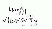 Happy turkey day