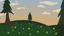 Through the Trees, Into the Hills