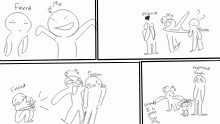 me and my friends ._.