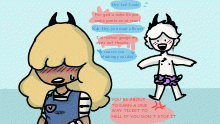 MARIE ASKED ME TO DRAW THEM