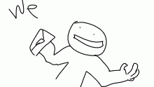 We just got a letter