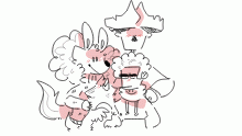 uncolored family pic