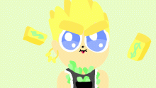 I drew a spolied rich kid in