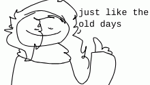 -casually pulls allnighter-