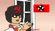 Is this a pigeon but its a ww2 meme