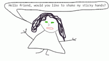 stick hands