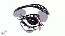 Here's an eye to prove I'm alive