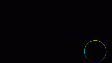 Circlular loading screen (12 fps)