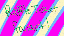 Raffle ticket contest (closed!)
