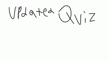 Updated buddy quiz