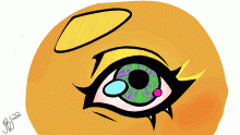 an eye