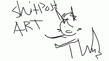 shitpost art