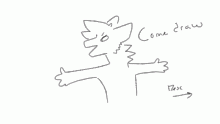 come draweth