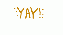YAY emote