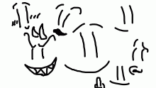 The smiley face screen