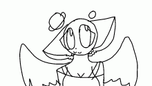 color her in and give her a name