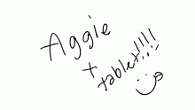 aggie?
