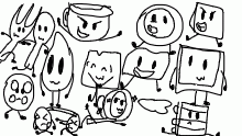bfdi characters
