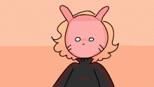 a spooky bunny gorl