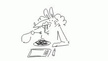professional artist at work