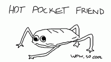 no context, only hot pocket