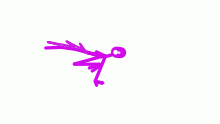 A strider running