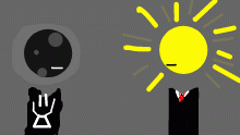 sunman meets moonman (fan anim)