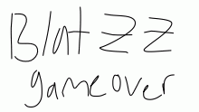 Blatzz gameover
