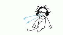 SOBS LOUDLY