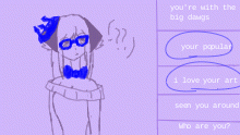 This is what I think of you
