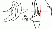 T pose to assert dominance