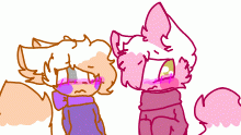 MCFNAF Lolbit x FFoxy