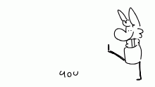 avoiding you