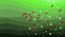 Toxic lake