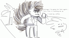 business hedgehog dude