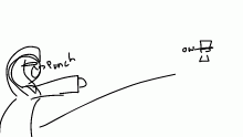 how she hit me that far