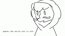 mustache girl visits the internet
