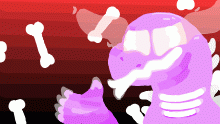 Juju's bone contest entry!