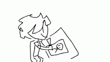 me doodling