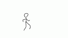 A Person Tripping